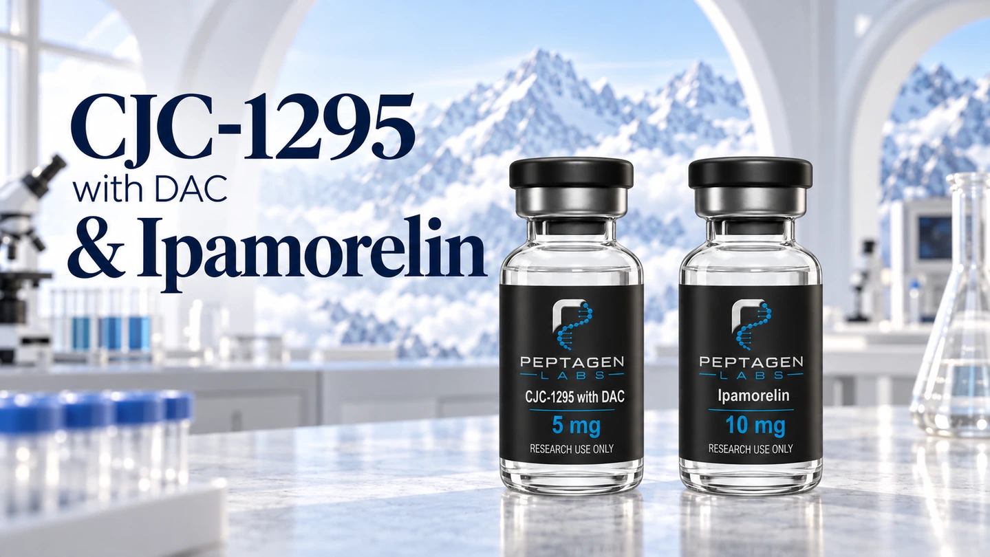 CJC-1295 και Ipamorelin: έρευνα για εκκριταγωγά της αυξητικής ορμόνης
