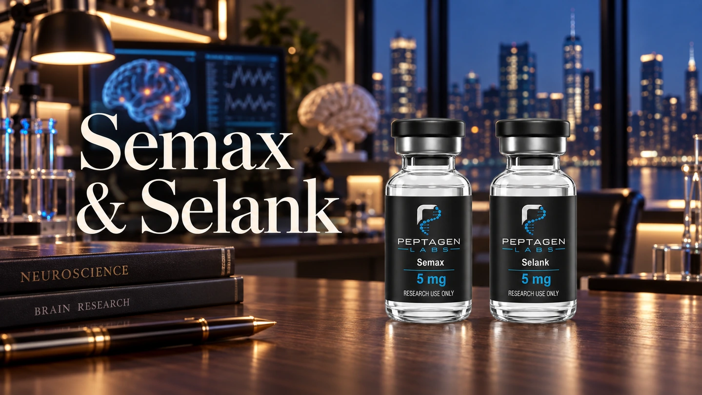 Semax και Selank: έρευνα για πεπτίδια γνωστικών λειτουργιών
